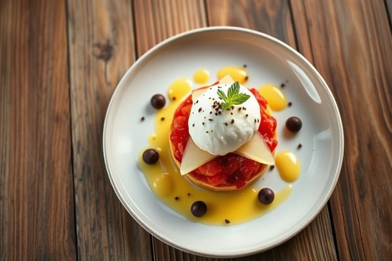 Supermette bakte epler à la mode