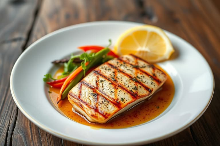 Marinert grillet biff