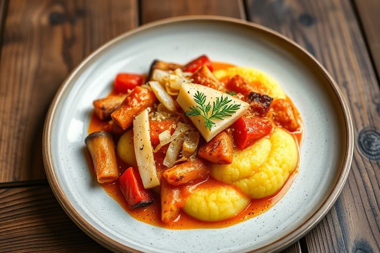 Kalkunspyd med salviepolenta og Asiago
Spiedini di Quaglie con Polenta e Asiago