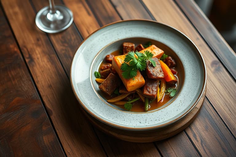 Cubansk biffgryte med poteter