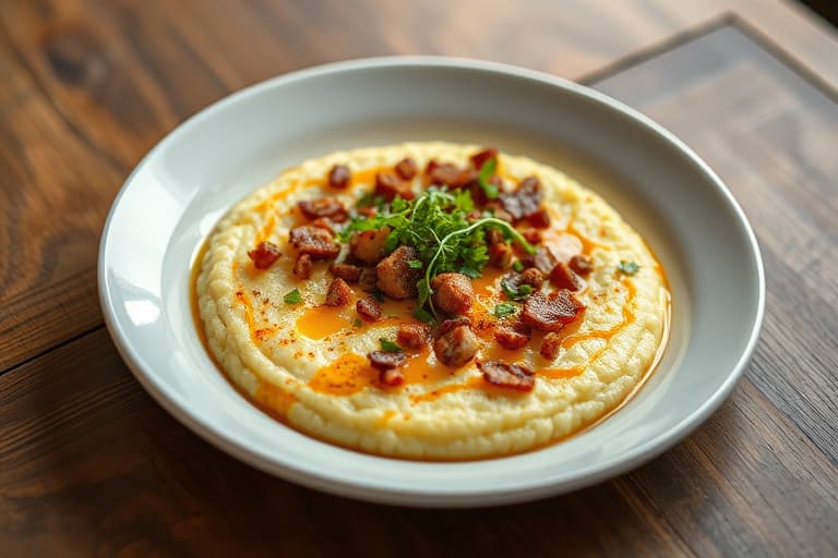 Bruleed Cheese Grits