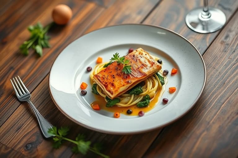 Oransje- og brased fennikel med hasselnøtter