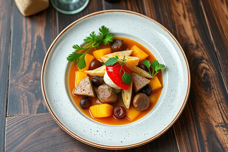 Svinebryst eller sjømat tørrkrydder