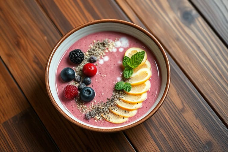 Berrylicious Smoothie Bowl