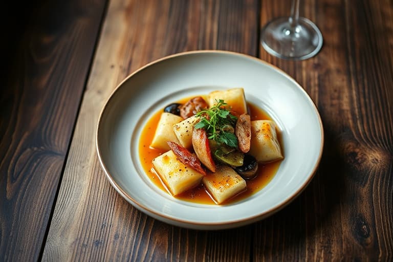 Karamelliserte eple- og svinekjøttkoteletter