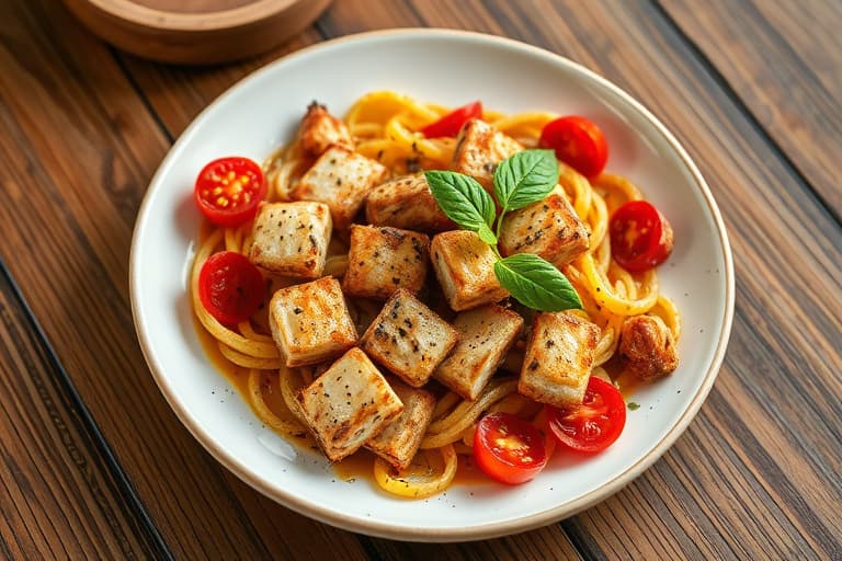 Italienske panerte svinekoteletter