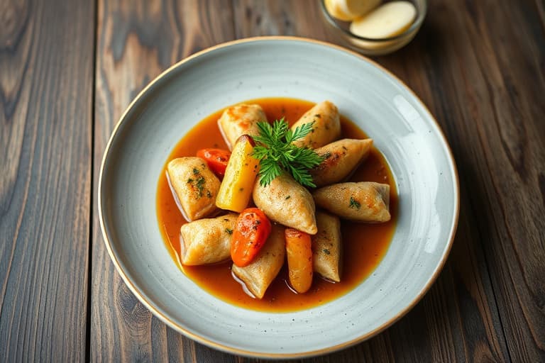 Ovnsbakte røde poteter