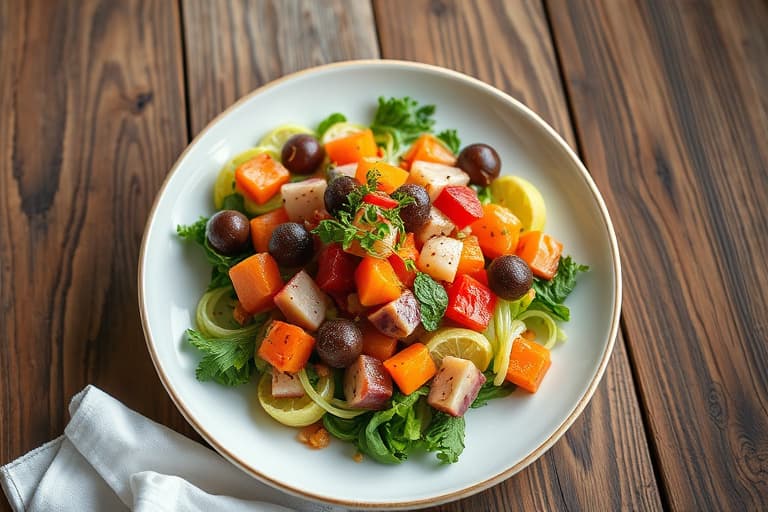 Autentisk tysk potetsalat