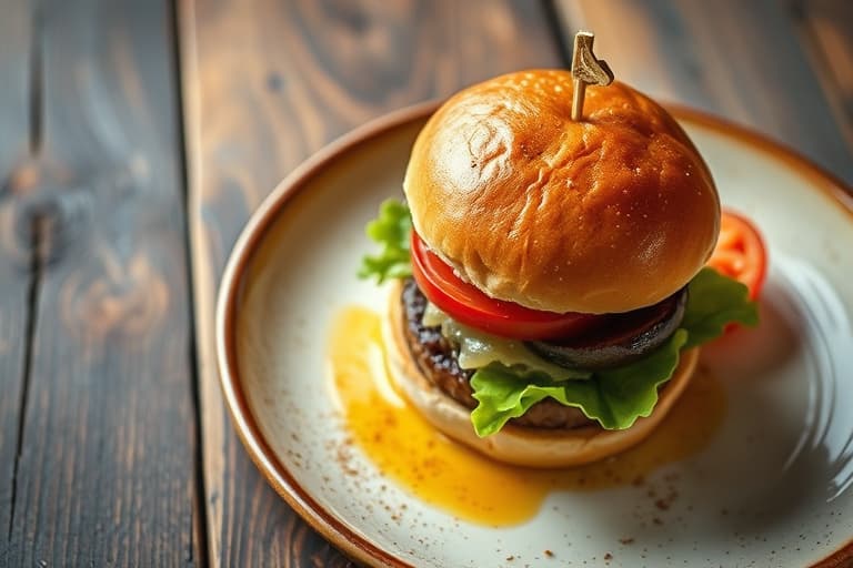 Mini-burgere i slider-stil