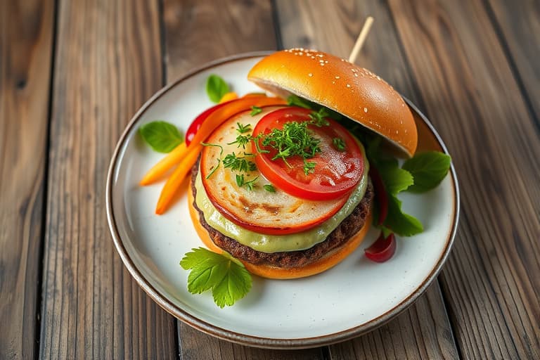 Belles hamburgerbrød