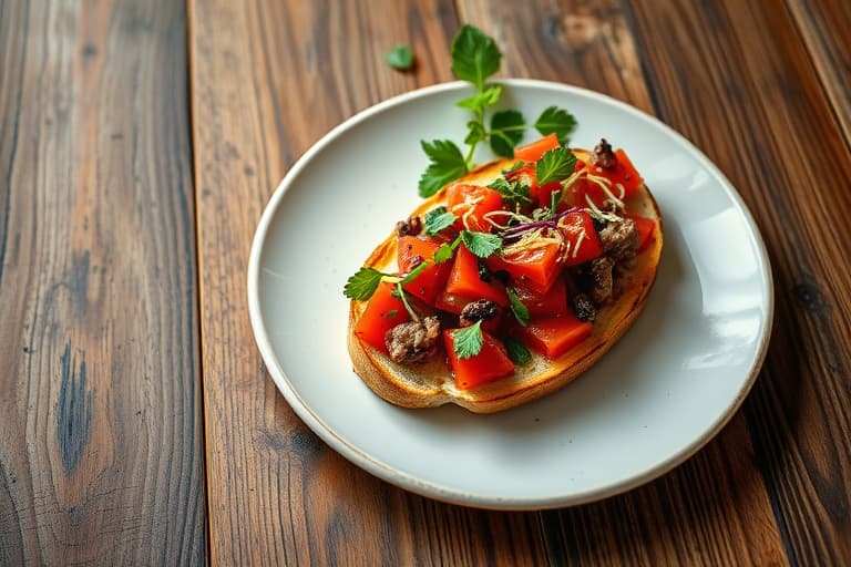 Ali sin fantastiske bruschetta