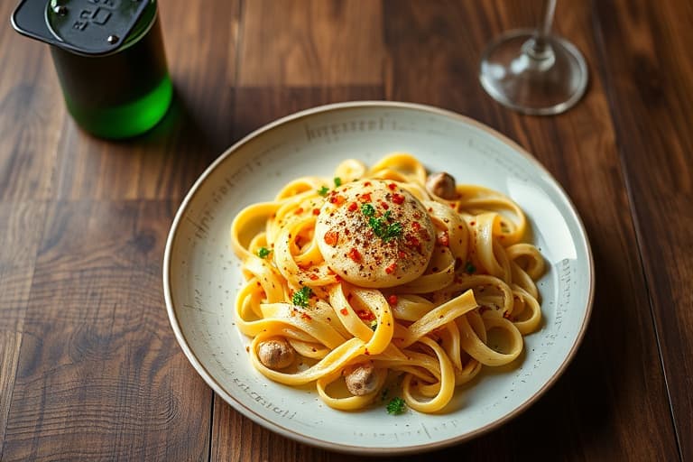 Tysk spaetzle-tyttebær