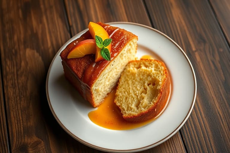 GA Peach Pound Cake