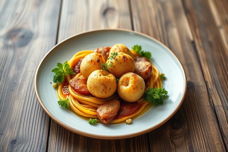 Søte grønne bønnebundler