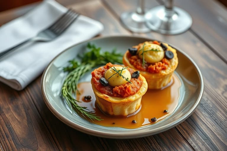 Avhengighetsskapende gresskarmuffins