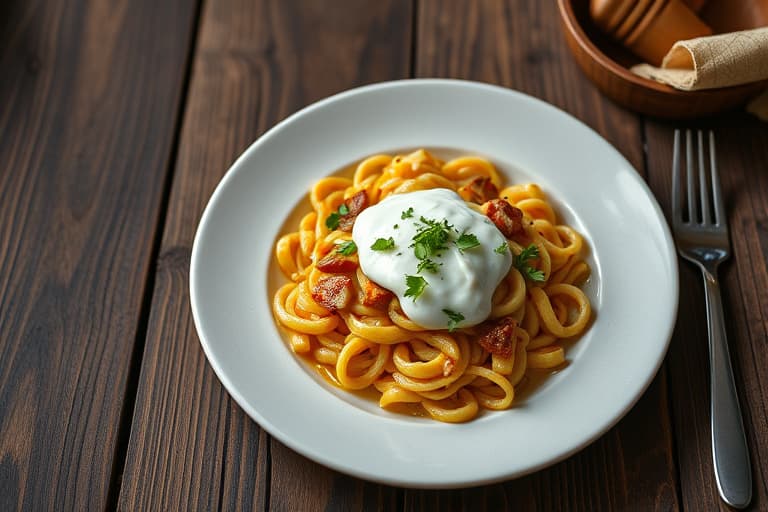 Hele dagen makaroni og ost