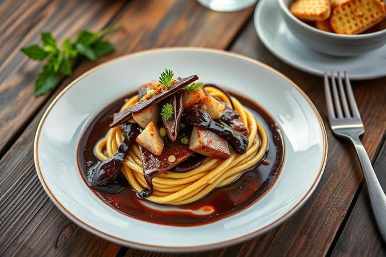 Kraftig sjokoladetrøffelpai