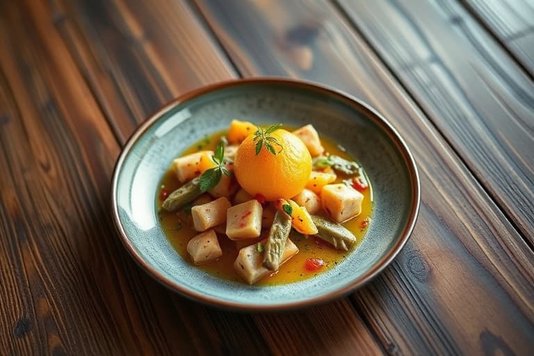 Sitron- og rosmarinslaks