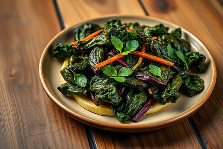 Smakfulle collard greens