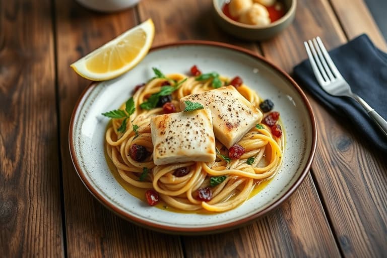 Kylling Piccata med artisjokkhjerter