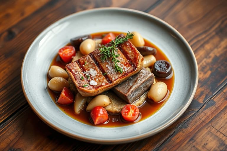 Kosher-saltet, innkapslet indrefilet av storfekjøtt