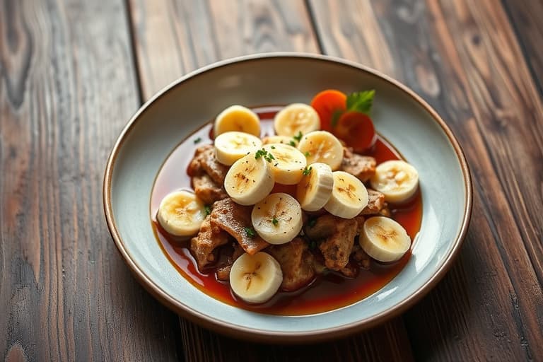 Bananbrød med lavt fettinnhold II