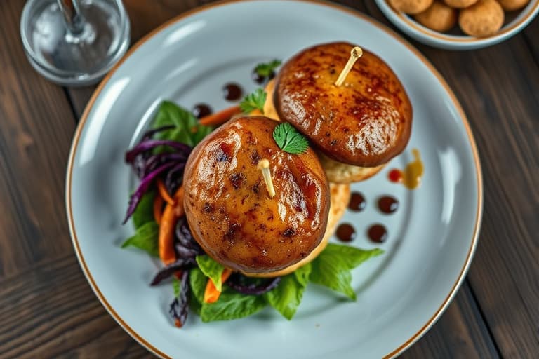 Mors kalkunpølseburgerer