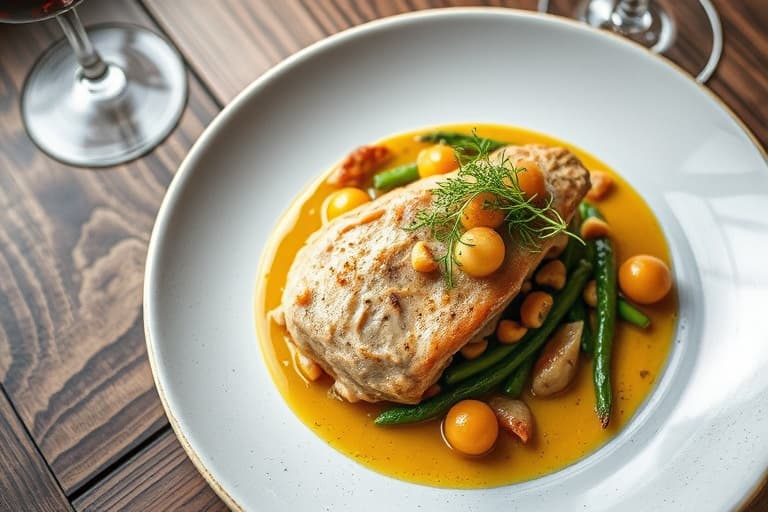 Kvernet storfekjøtt med krøllete nudler