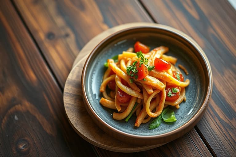 Kinesisk kyllingfritert ris I