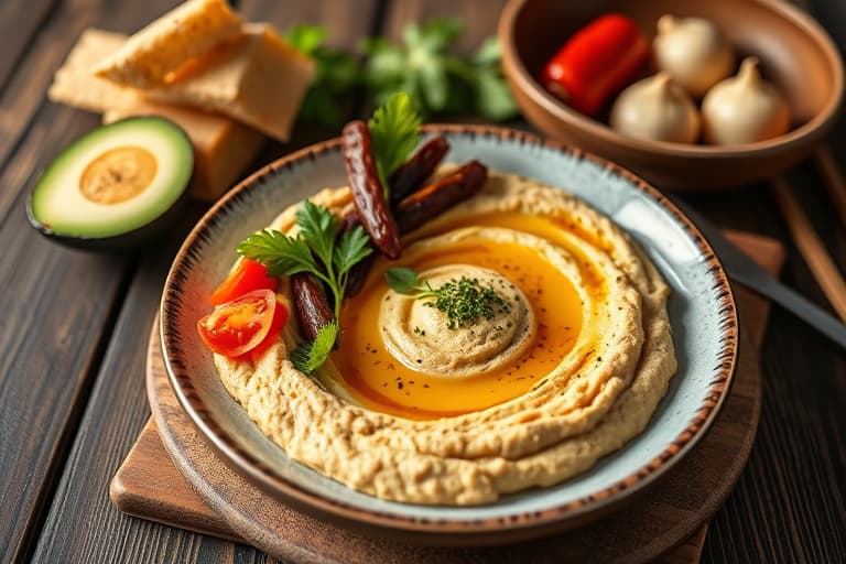 Enkel hummus