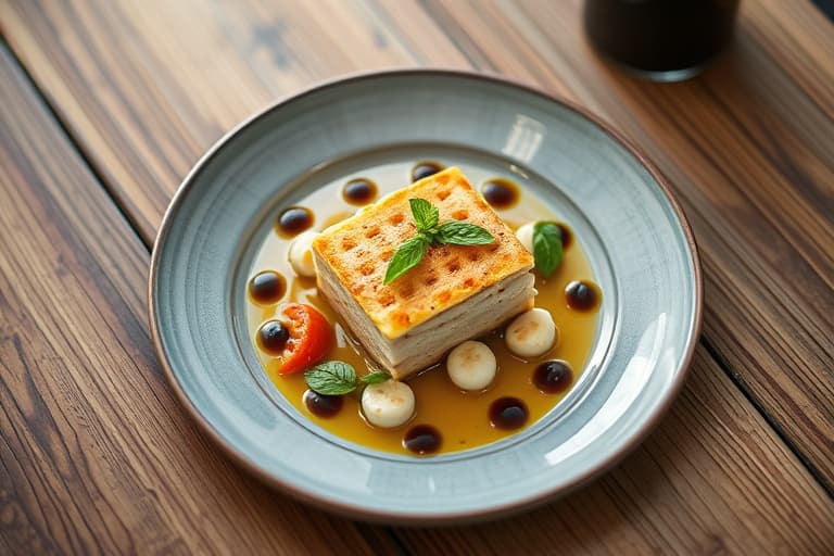 Tranebær- og kaffekake opp-ned