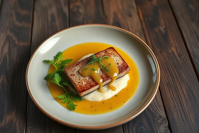 Svinefilet med kremet urte-saus