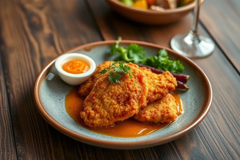 Butternut squash-fritter