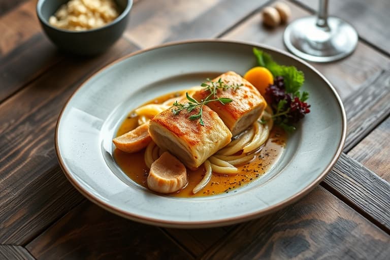 Ferskbakt kirsebærtærte