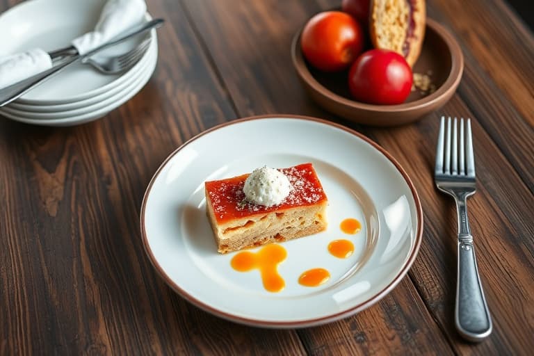 Jordbær- og kremkake