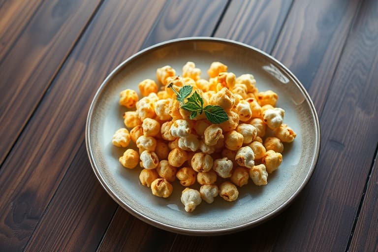Peanøttsmørpopcorn