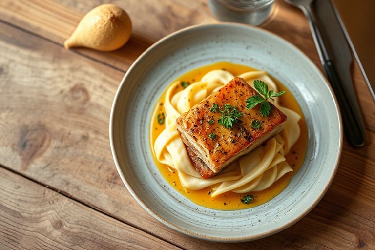 Svinefilet på napolitansk vis