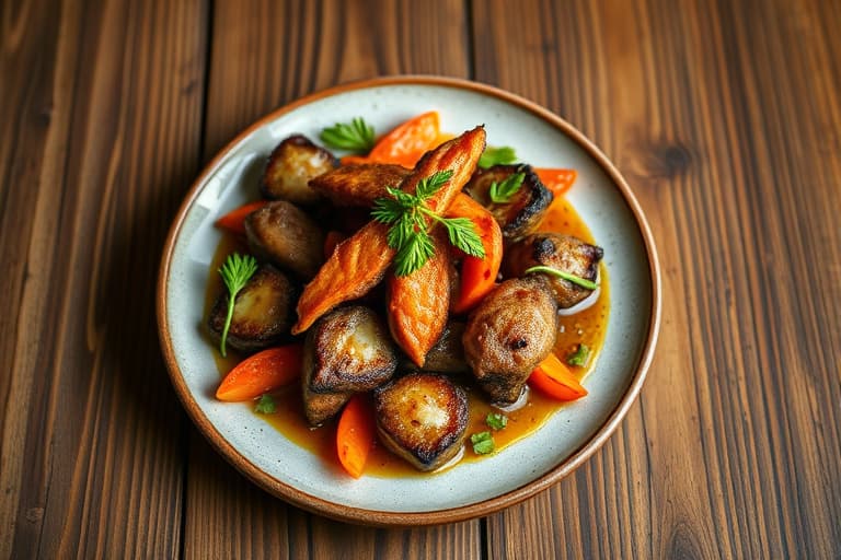 Perfekt bakt jerk-kylling