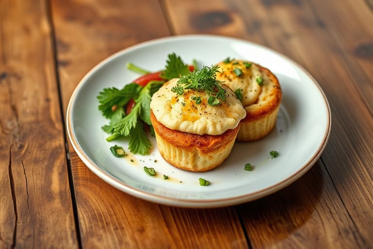 Florida jordbærmuffins