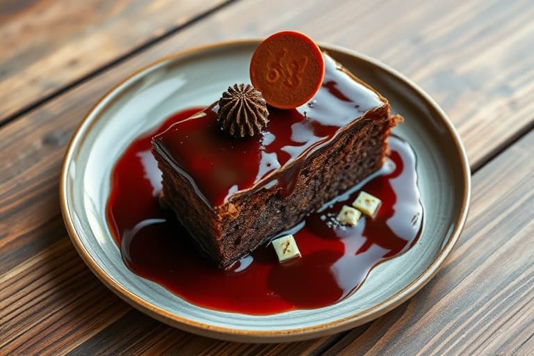 Chef Johns sjokoladelava kake