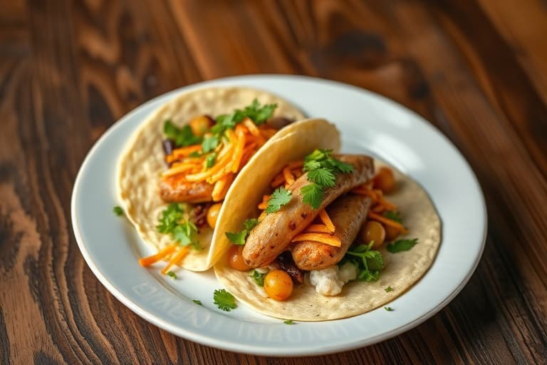 Smakfulle linsetacos