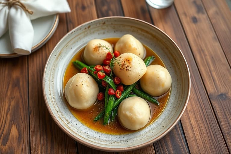 Rask og superenkel kylling med dumplings