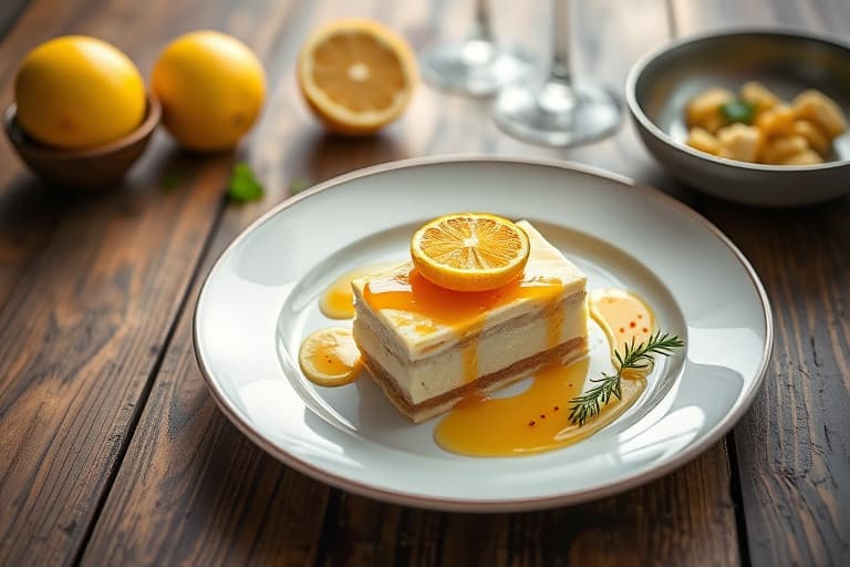 Sitrus- og kulturmelkspundekake med tante Evelyns sitronglasur