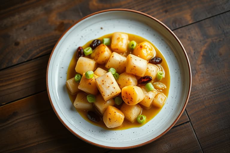 Smørstekte hvitløksbønner