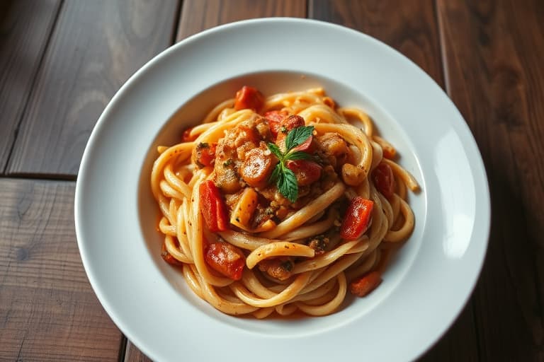 Enkel pasta e fagioli