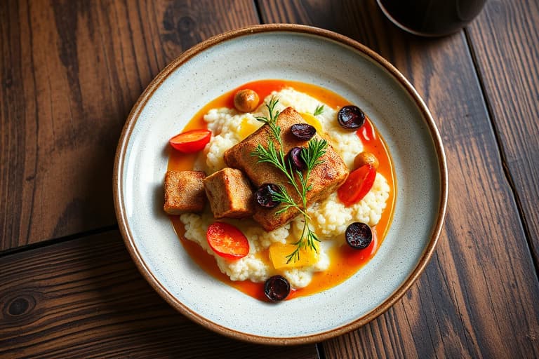 Bakt kylling med ris