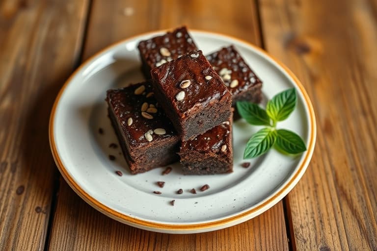 Peanøttsmørcup brownies