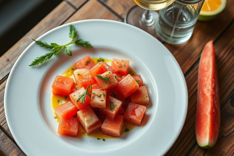 Vannmelon-kjøler iskald drikk