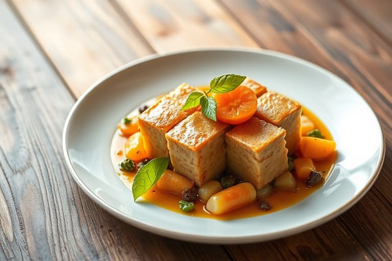 Kakedeig med persimmon II