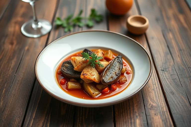 Kraftig og kremet ovnsbakt auberginesuppe